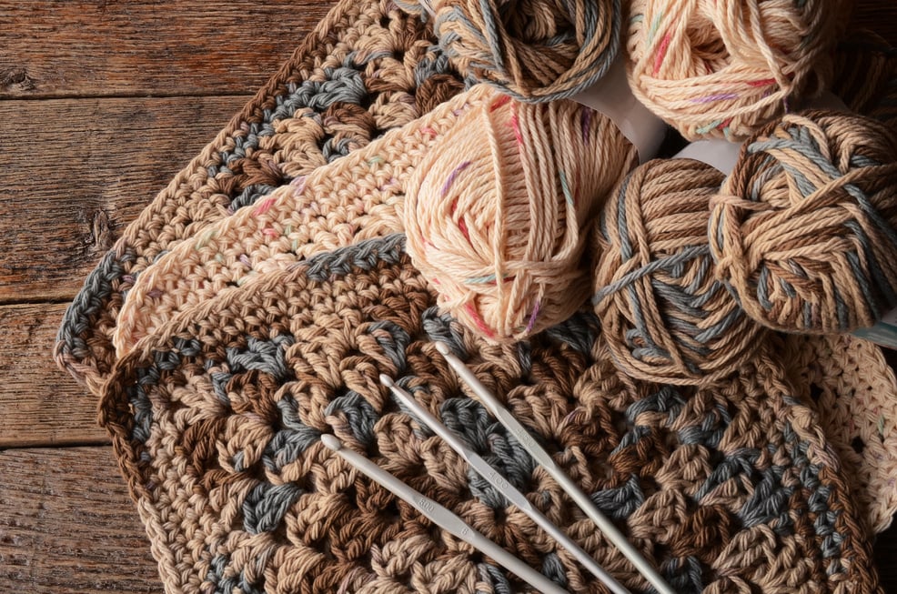 Crochet Yarn and Crochet Hooks